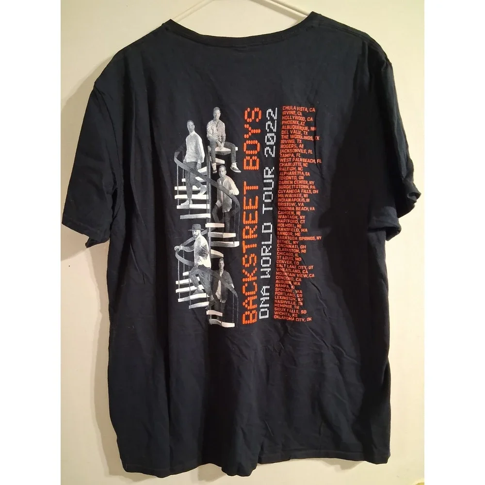 Backstreet Boys 2022 DNA World Tour Tee‎ T-shirt XL EUC